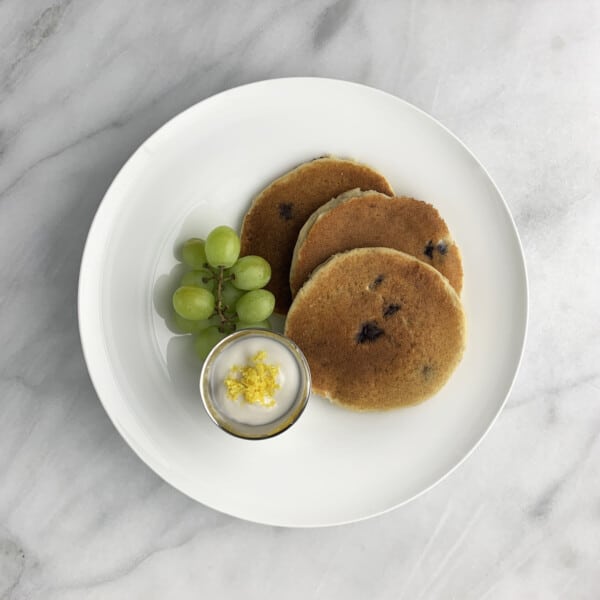 Breakfast Blueberry Pancakes