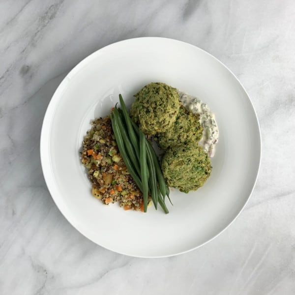 Plant Based - Green Pea Fritters