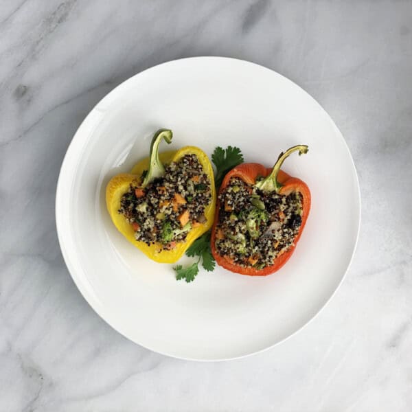 Plant Based Canadian Stuffed Peppers